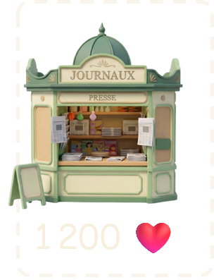 Kiosque à journaux — 1 200 biz