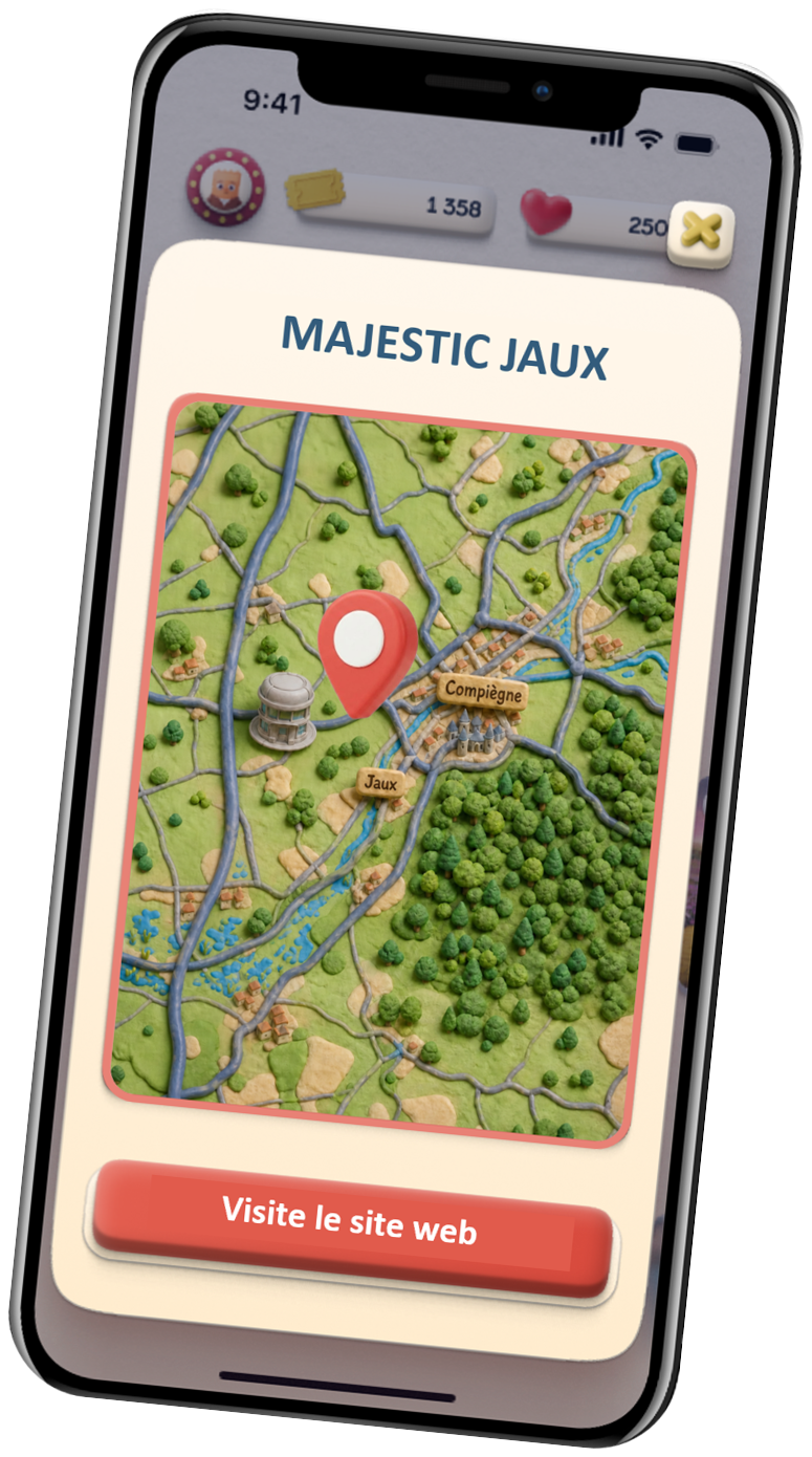 Carte de localisation — Majestic Jaux